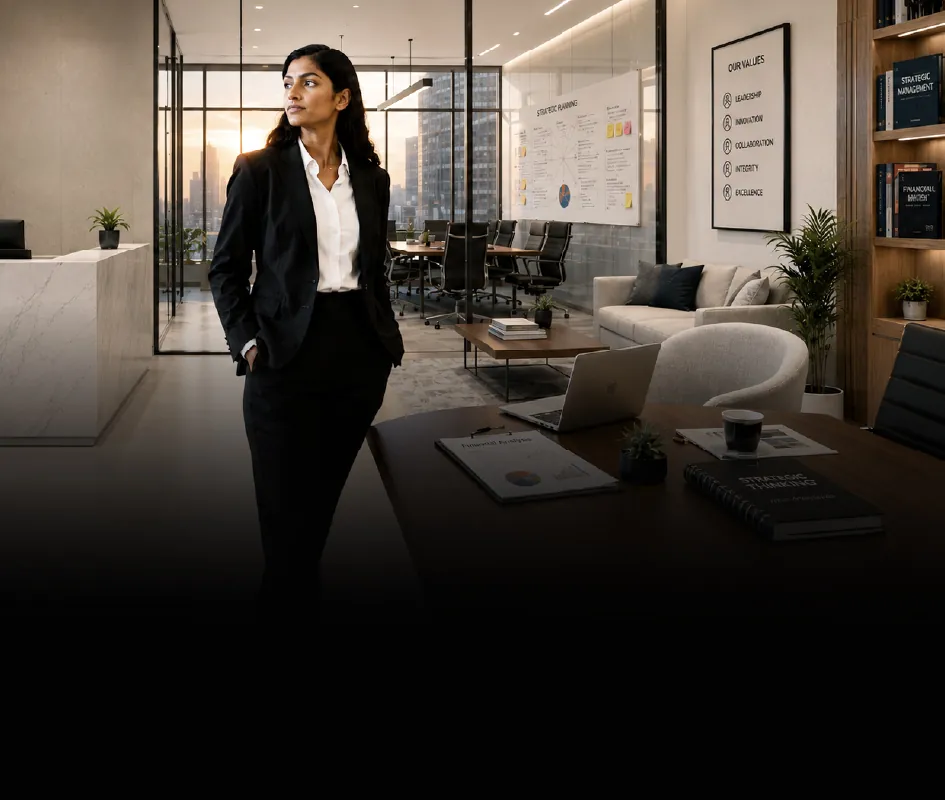 Postgraduate Diploma in Management student developing strategic management capabilities