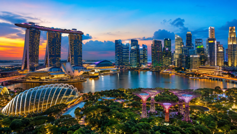 Singapore skyline placeholder